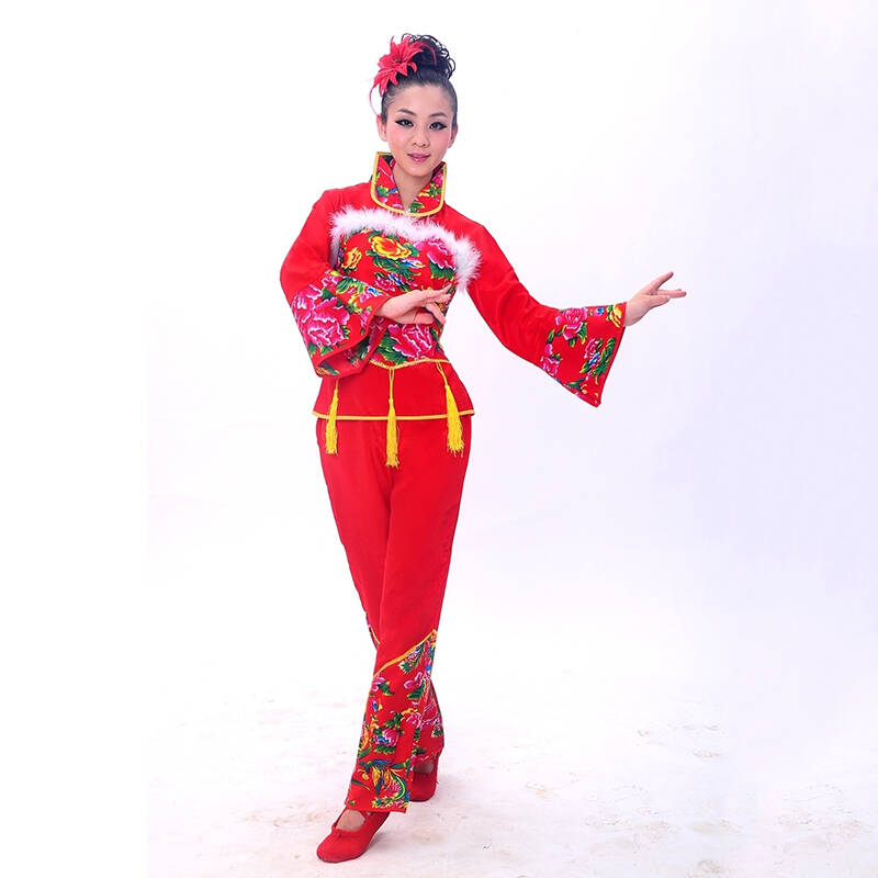 秧歌服裝最新款2015，時(shí)尚與傳統(tǒng)的完美融合風(fēng)采