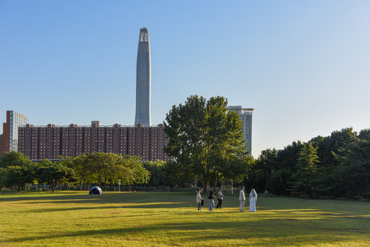 天津新公園亮相，城市綠肺開啟新篇章